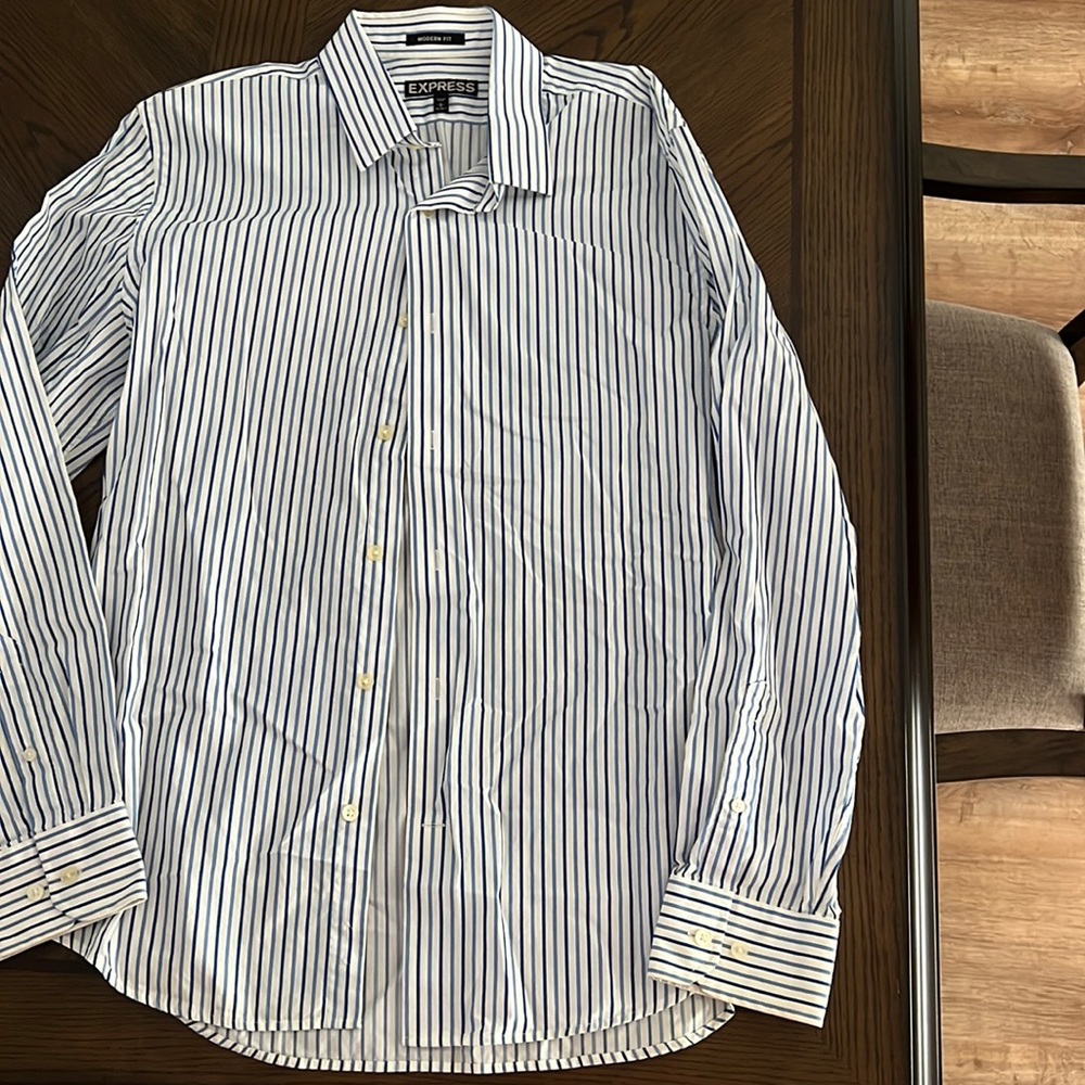 Express Mens Shirt Size Large Modern Fit